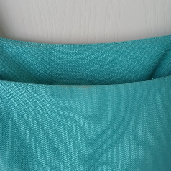 KARTA Turquoise Mini Cocktail Dress Baby Doll Sz M - Picture 13 of 15